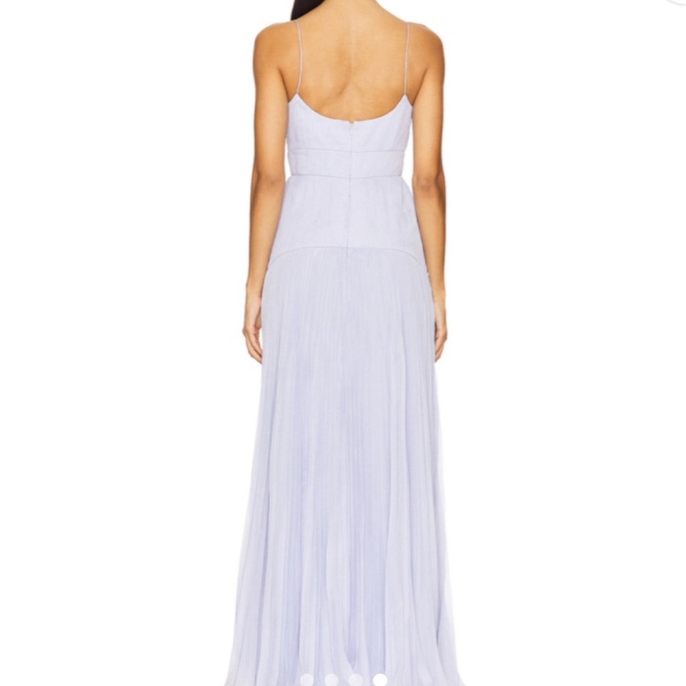 AMUR Saylor Pleated Gown - Picture 3 of 4